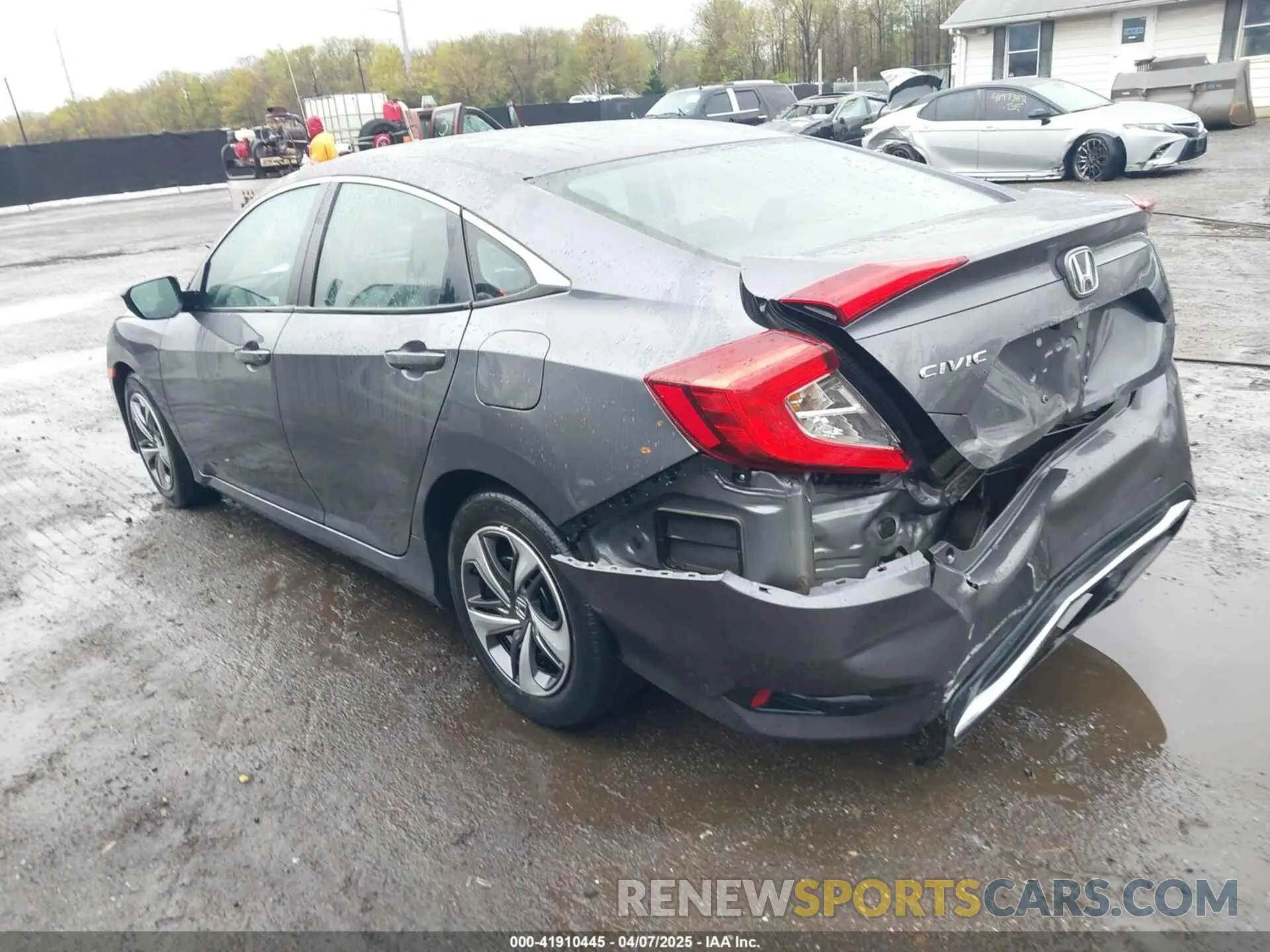 3 fotografías del automóvil dañado 2HGFC2F65LH562969 HONDA CIVIC 2020