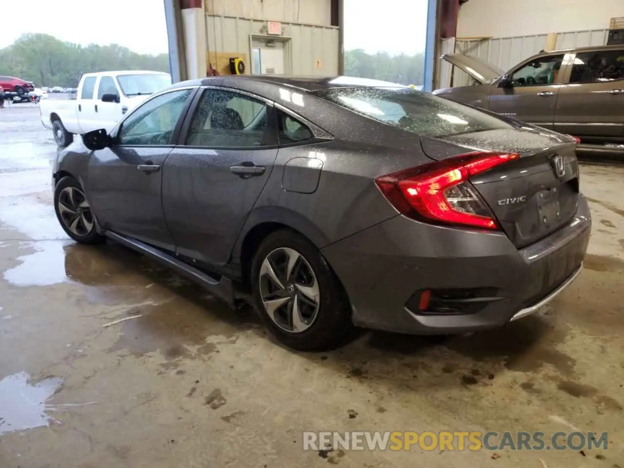 2 fotografías del automóvil dañado 2HGFC2F65LH575382 HONDA CIVIC 2020