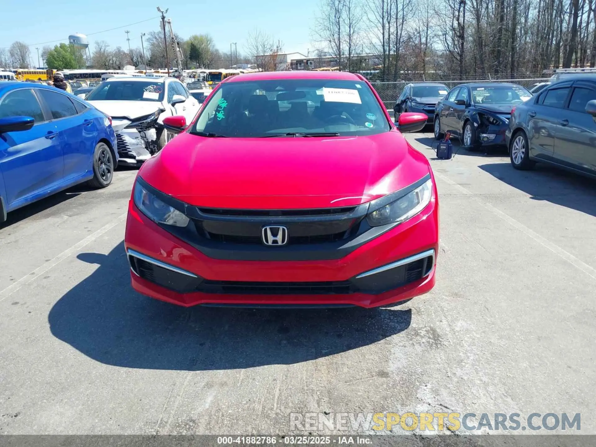 13 fotografías del automóvil dañado 2HGFC2F65LH594272 HONDA CIVIC 2020