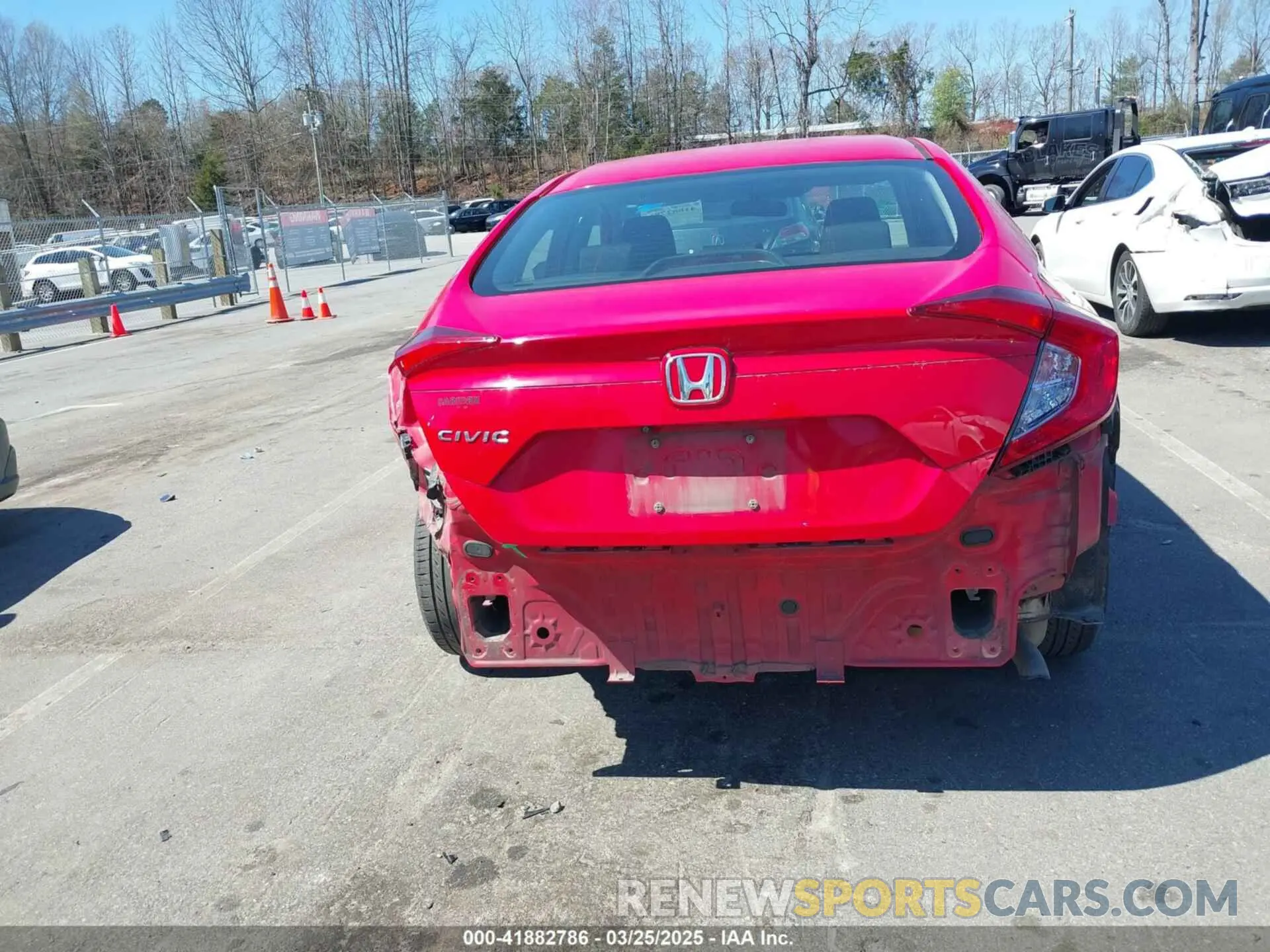 17 fotografías del automóvil dañado 2HGFC2F65LH594272 HONDA CIVIC 2020
