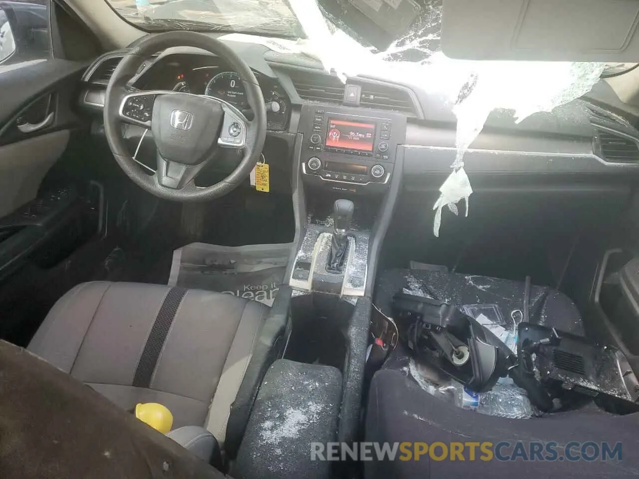 8 fotografías del automóvil dañado 2HGFC2F66LH505986 HONDA CIVIC 2020