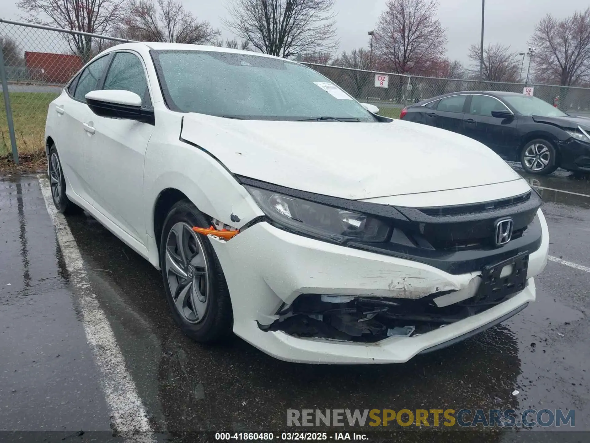 6 fotografías del automóvil dañado 2HGFC2F66LH510069 HONDA CIVIC 2020