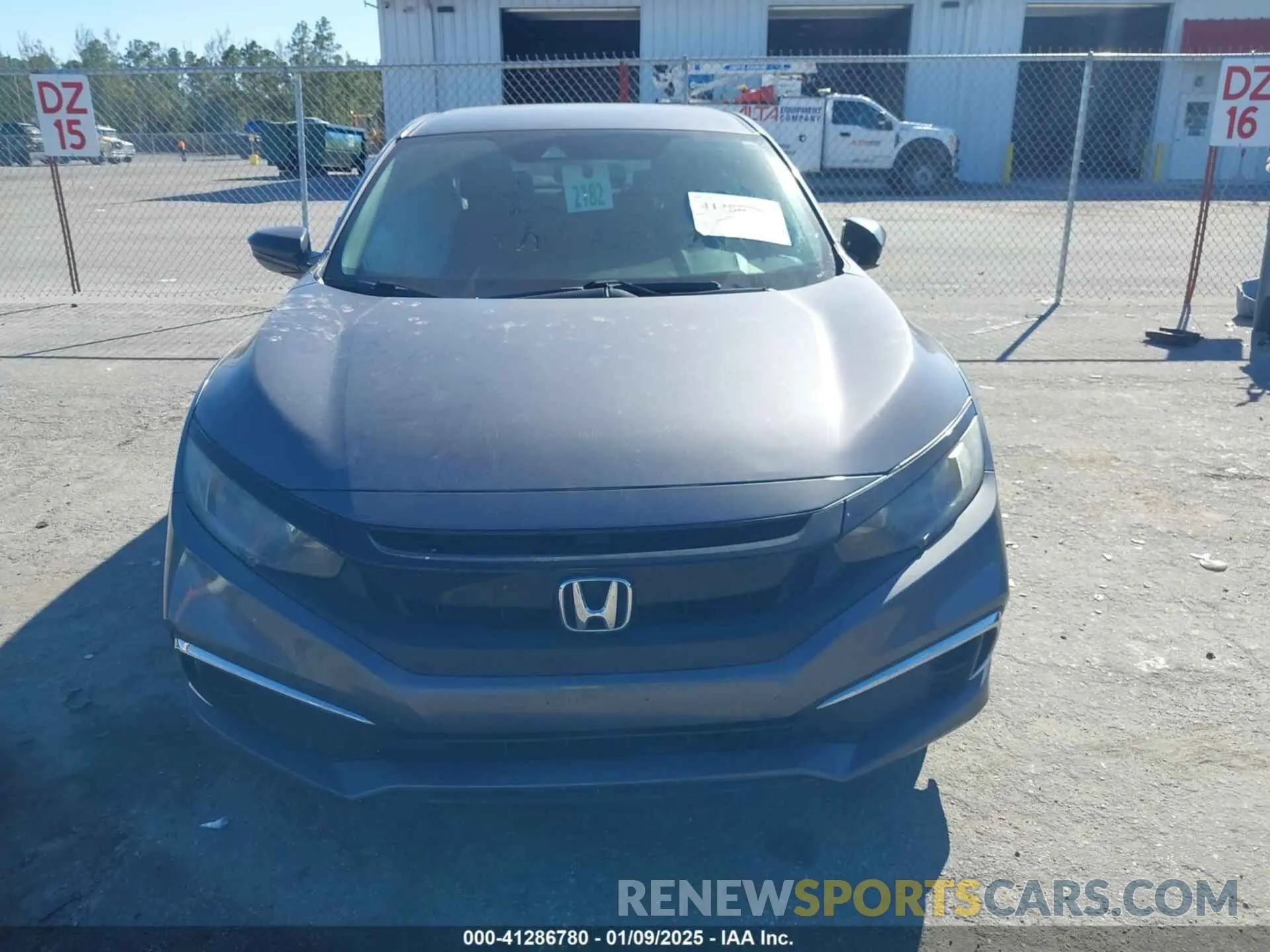 12 fotografías del automóvil dañado 2HGFC2F66LH513697 HONDA CIVIC 2020