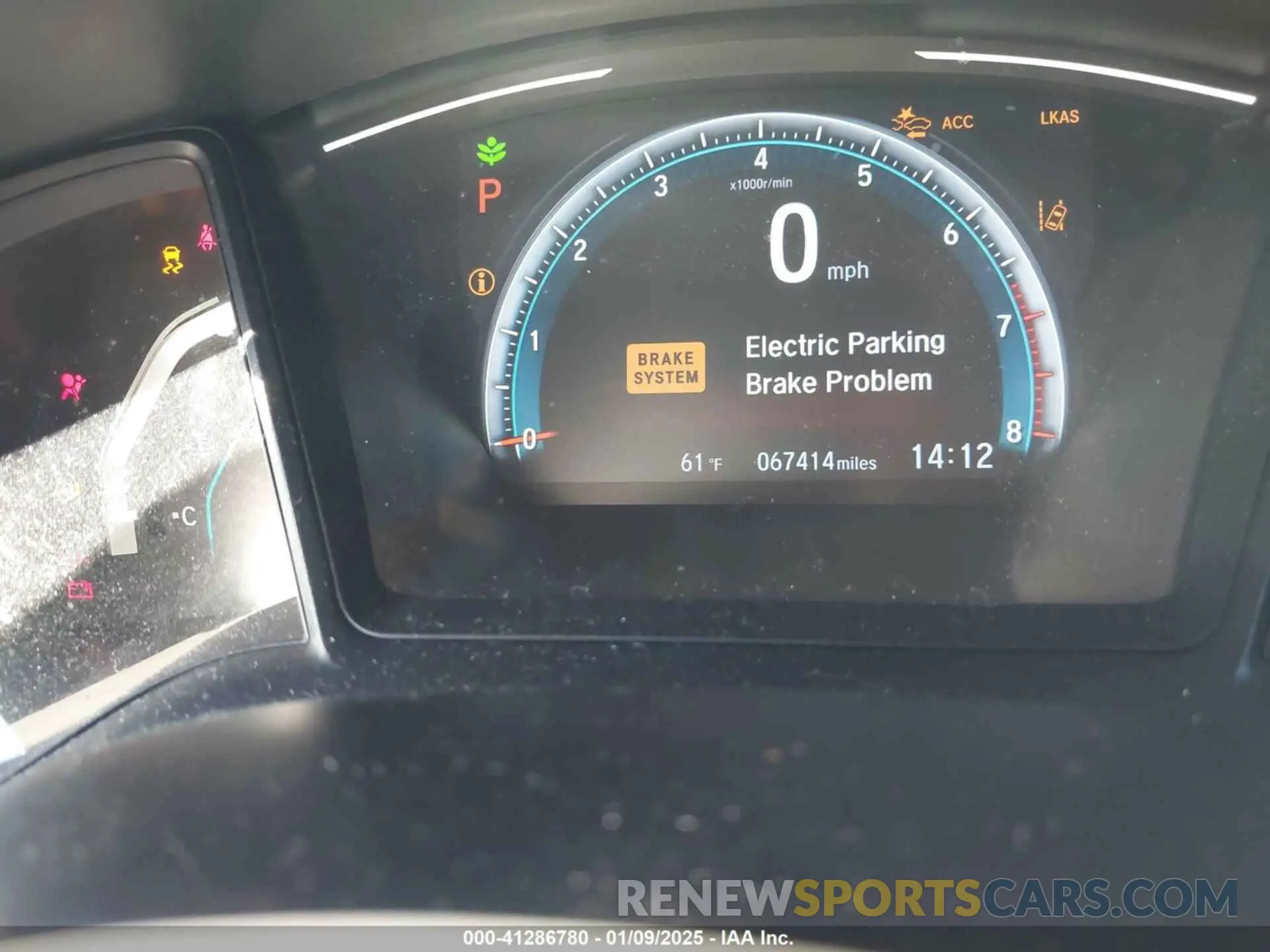 15 fotografías del automóvil dañado 2HGFC2F66LH513697 HONDA CIVIC 2020