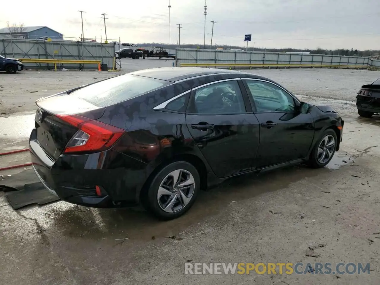 3 fotografías del automóvil dañado 2HGFC2F66LH516809 HONDA CIVIC 2020