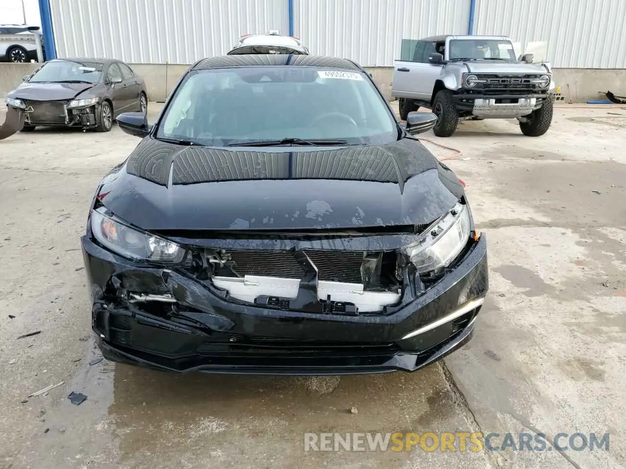5 fotografías del automóvil dañado 2HGFC2F66LH516809 HONDA CIVIC 2020