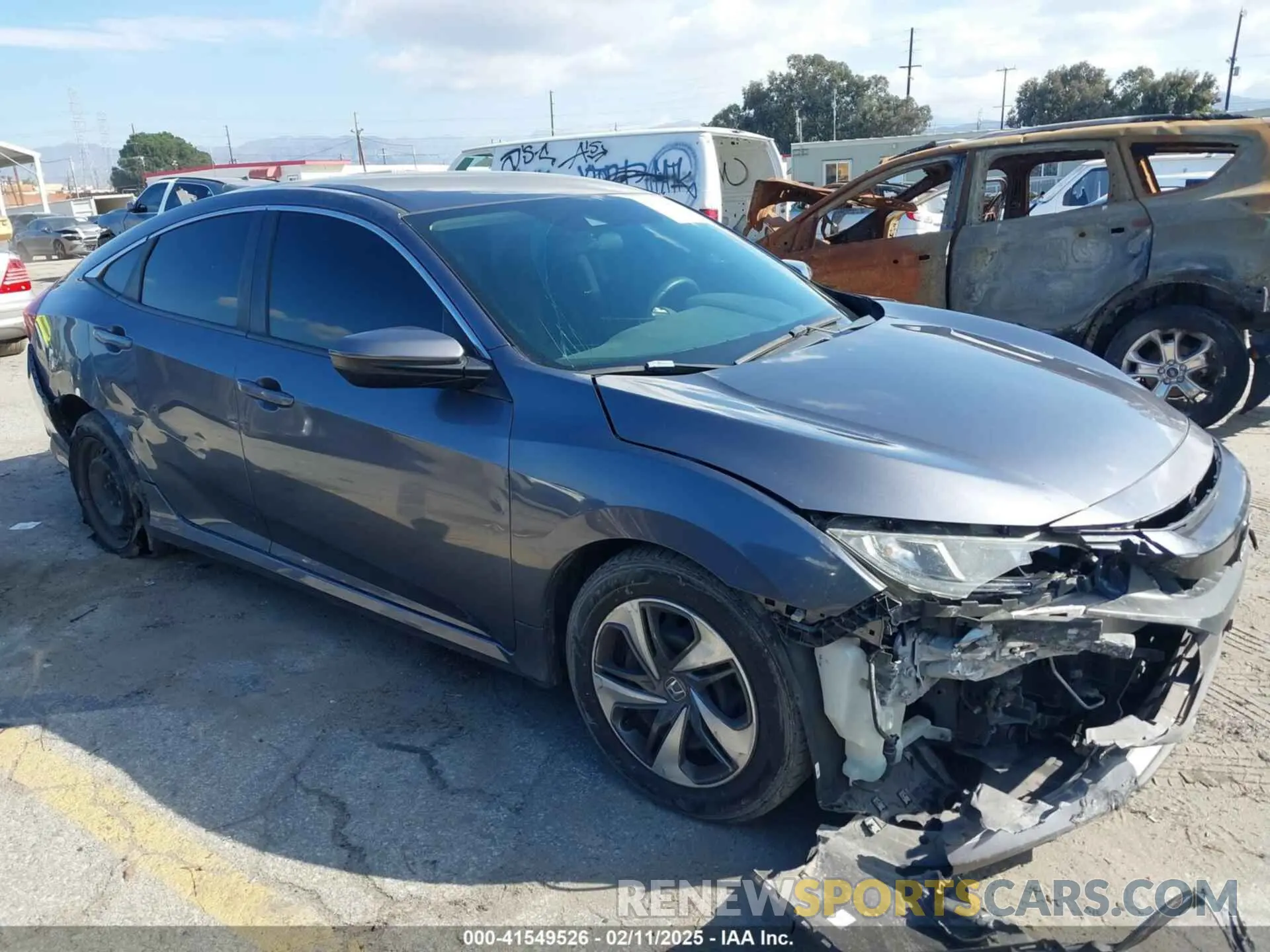 1 fotografías del automóvil dañado 2HGFC2F66LH530967 HONDA CIVIC 2020