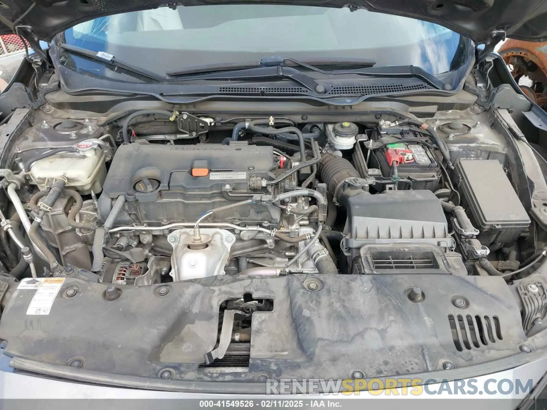 10 fotografías del automóvil dañado 2HGFC2F66LH530967 HONDA CIVIC 2020