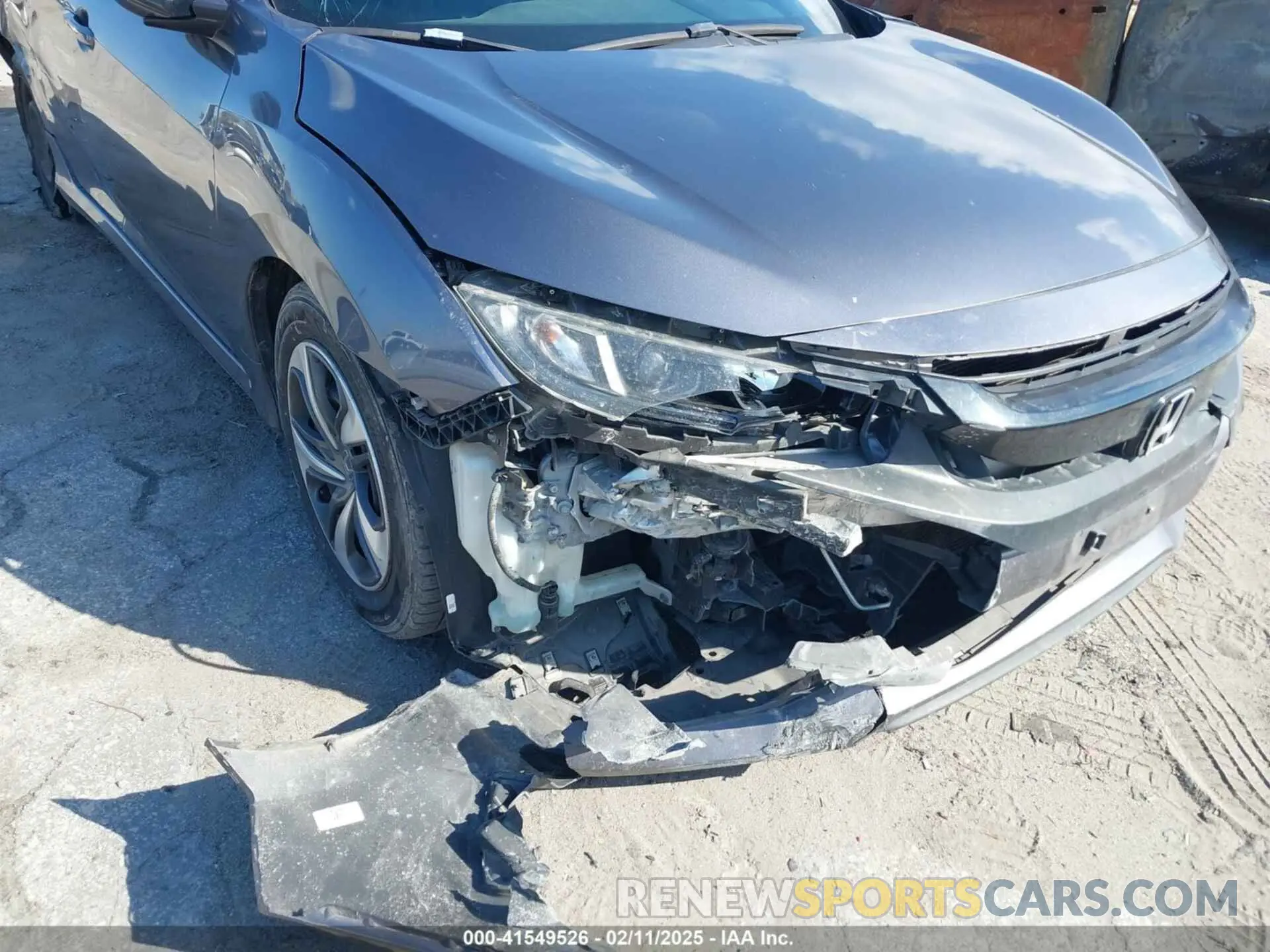 6 fotografías del automóvil dañado 2HGFC2F66LH530967 HONDA CIVIC 2020
