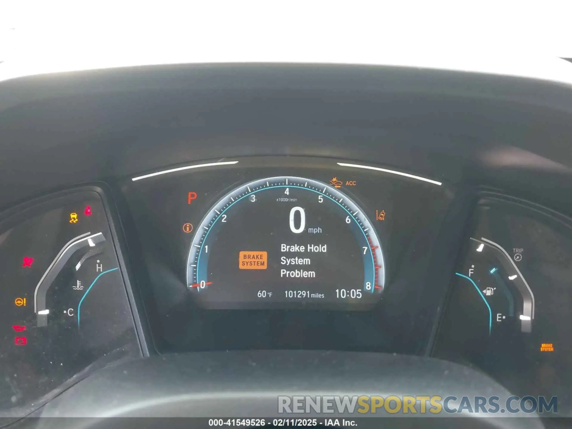 7 fotografías del automóvil dañado 2HGFC2F66LH530967 HONDA CIVIC 2020