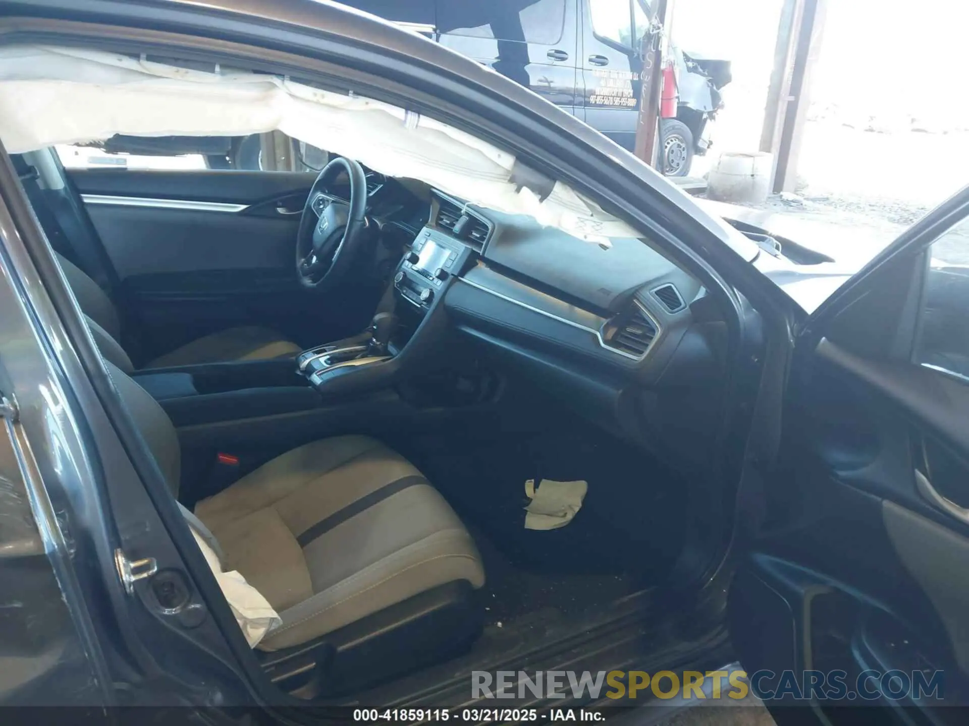 5 fotografías del automóvil dañado 2HGFC2F66LH554007 HONDA CIVIC 2020