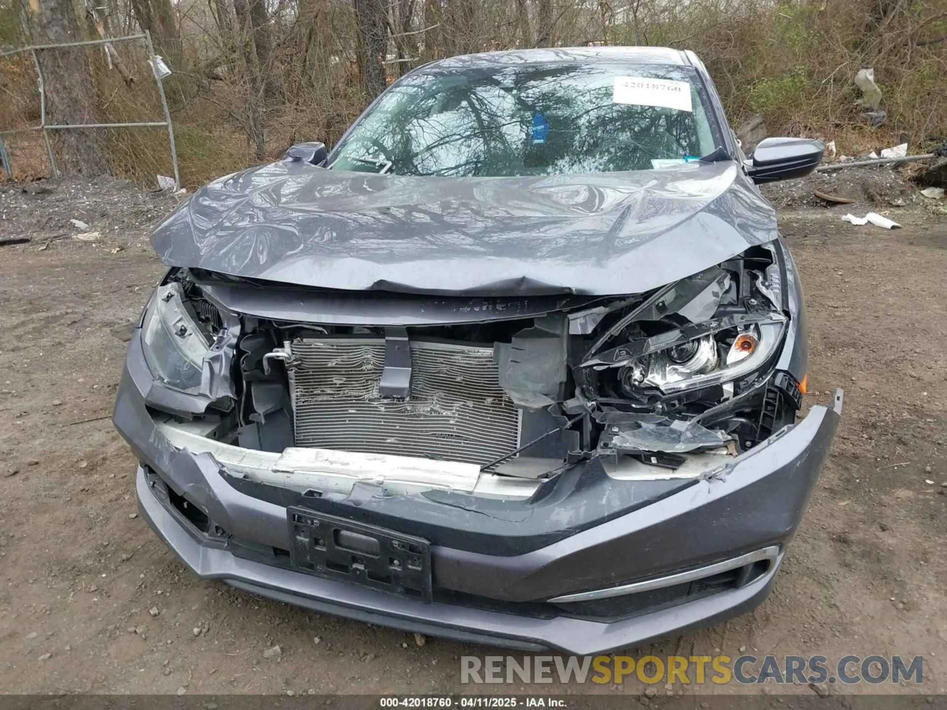12 fotografías del automóvil dañado 2HGFC2F66LH556906 HONDA CIVIC 2020