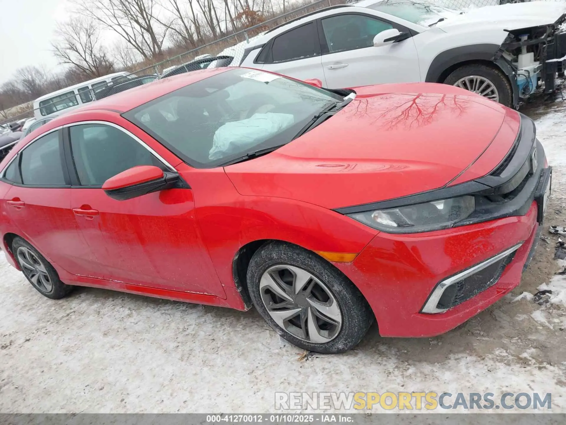 13 fotografías del automóvil dañado 2HGFC2F67LH516074 HONDA CIVIC 2020