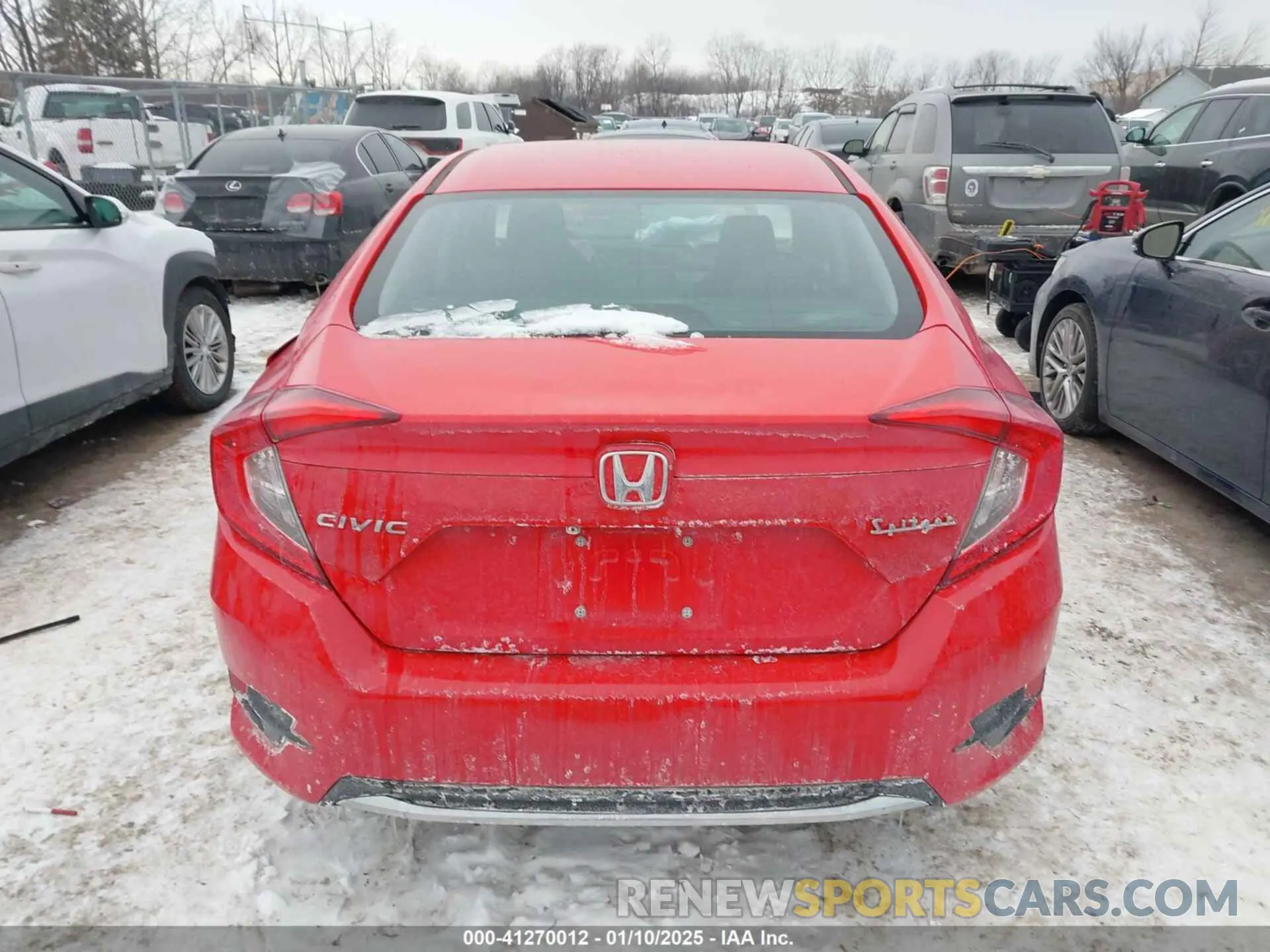 16 fotografías del automóvil dañado 2HGFC2F67LH516074 HONDA CIVIC 2020