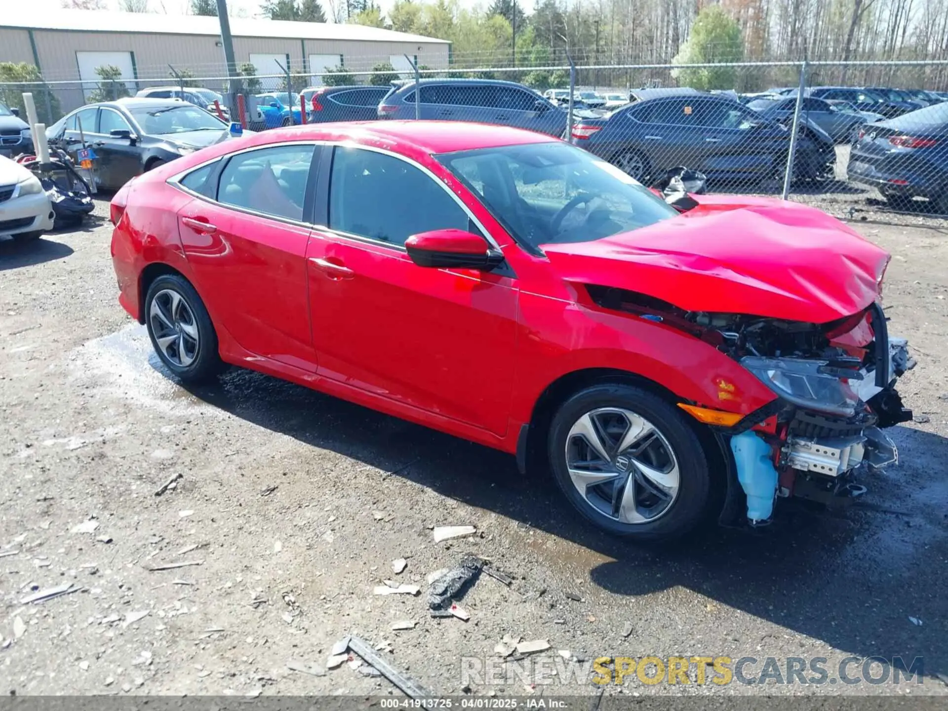 1 fotografías del automóvil dañado 2HGFC2F67LH553299 HONDA CIVIC 2020