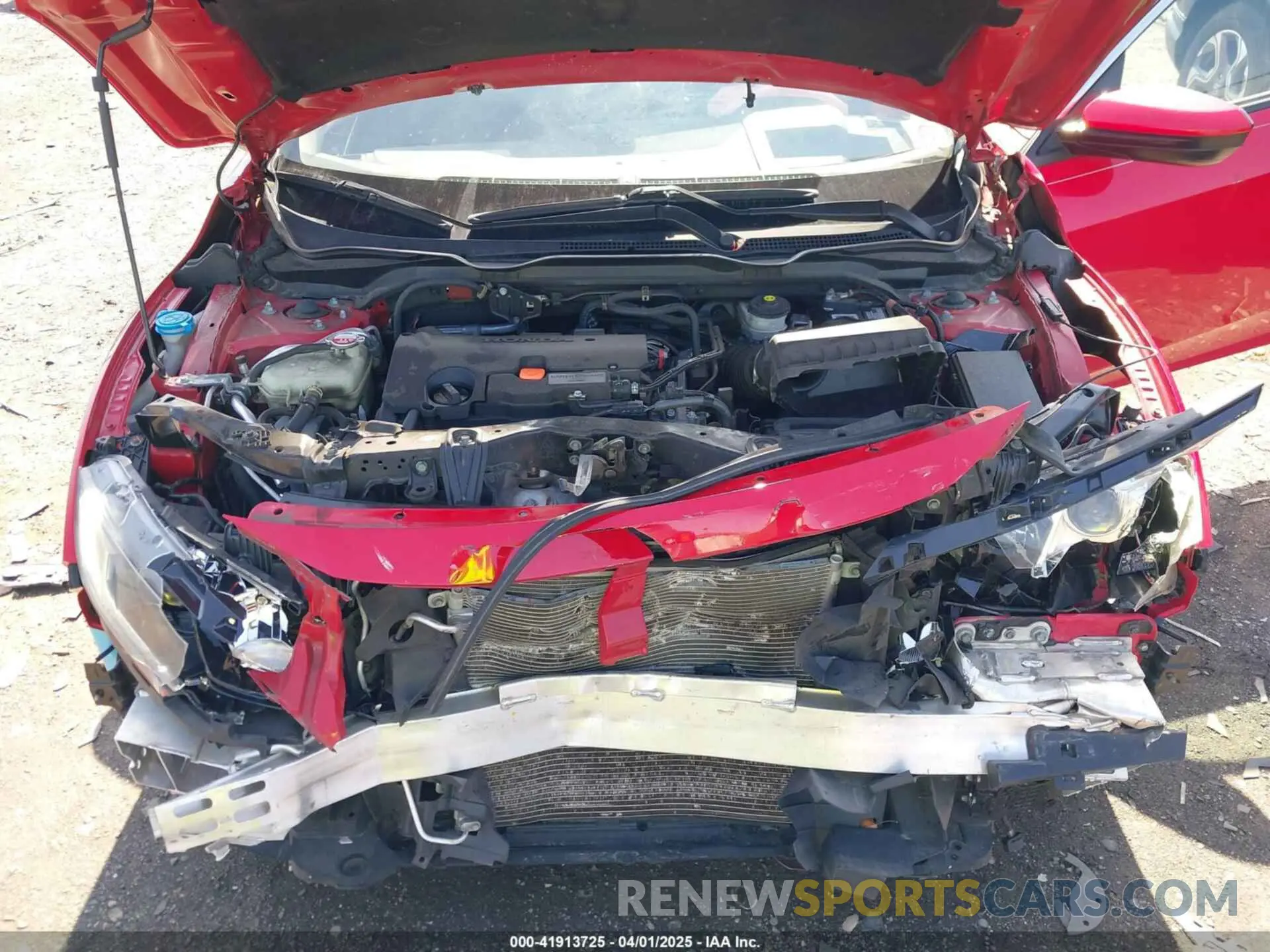 10 fotografías del automóvil dañado 2HGFC2F67LH553299 HONDA CIVIC 2020