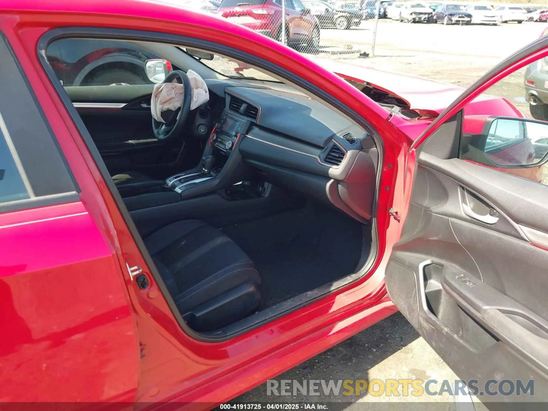 5 fotografías del automóvil dañado 2HGFC2F67LH553299 HONDA CIVIC 2020