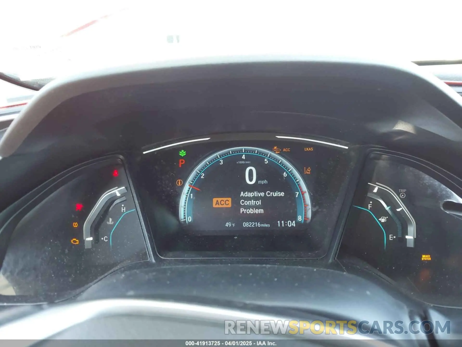 7 fotografías del automóvil dañado 2HGFC2F67LH553299 HONDA CIVIC 2020