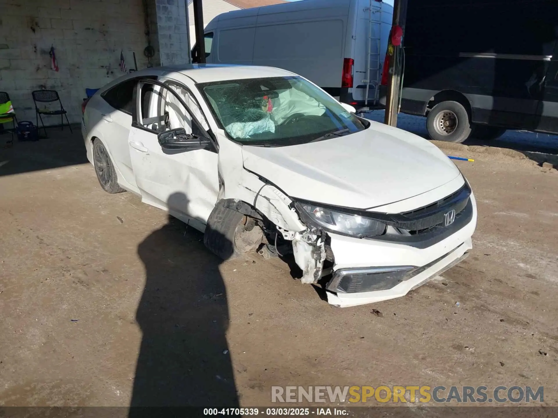1 fotografías del automóvil dañado 2HGFC2F67LH568319 HONDA CIVIC 2020