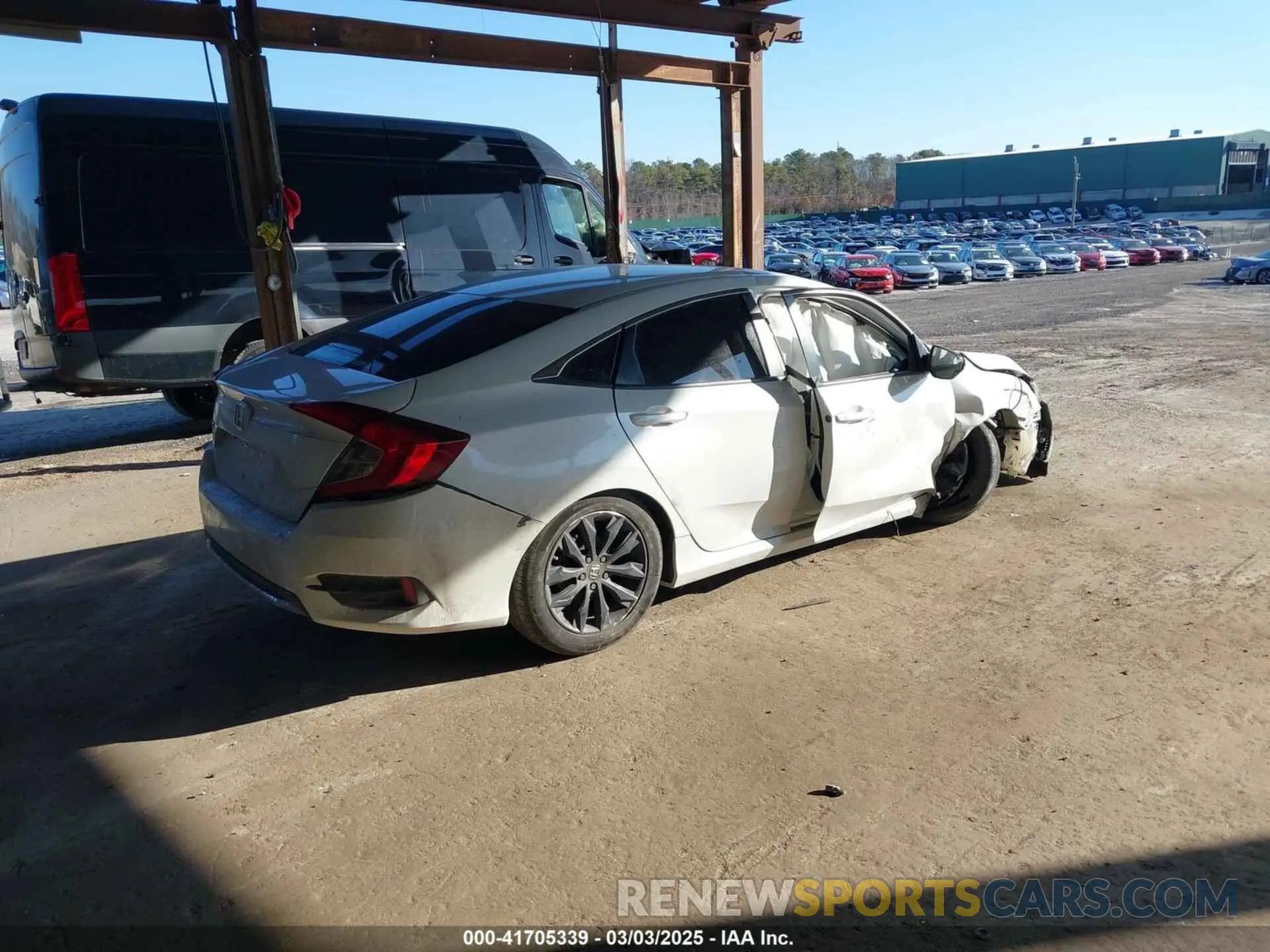 4 fotografías del automóvil dañado 2HGFC2F67LH568319 HONDA CIVIC 2020
