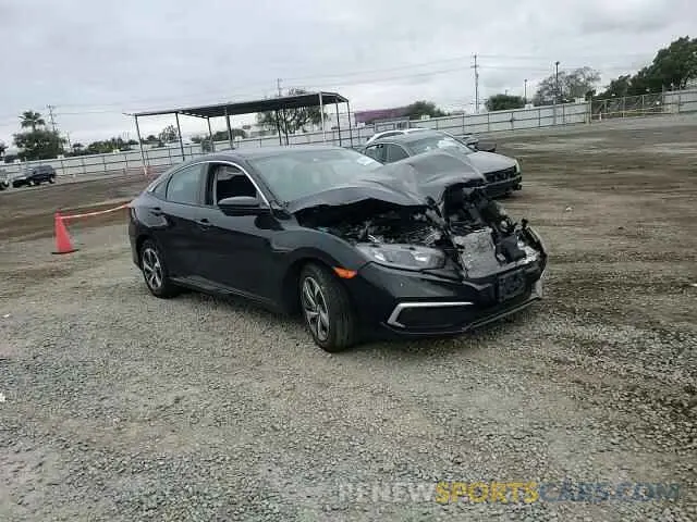 10 fotografías del automóvil dañado 2HGFC2F68LH503804 HONDA CIVIC 2020