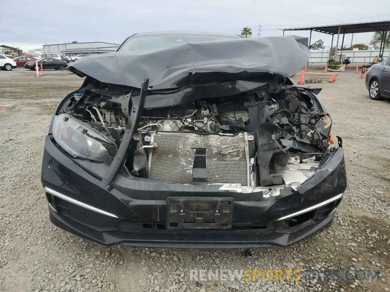 5 fotografías del automóvil dañado 2HGFC2F68LH503804 HONDA CIVIC 2020