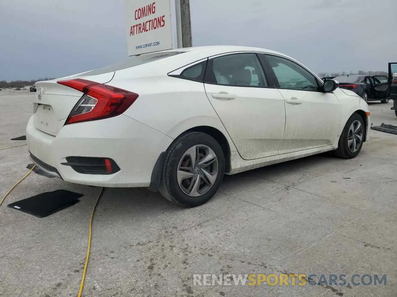 3 fotografías del automóvil dañado 2HGFC2F68LH511921 HONDA CIVIC 2020