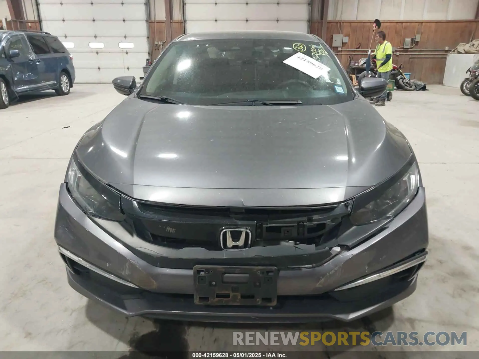 12 fotografías del automóvil dañado 2HGFC2F68LH512583 HONDA CIVIC 2020