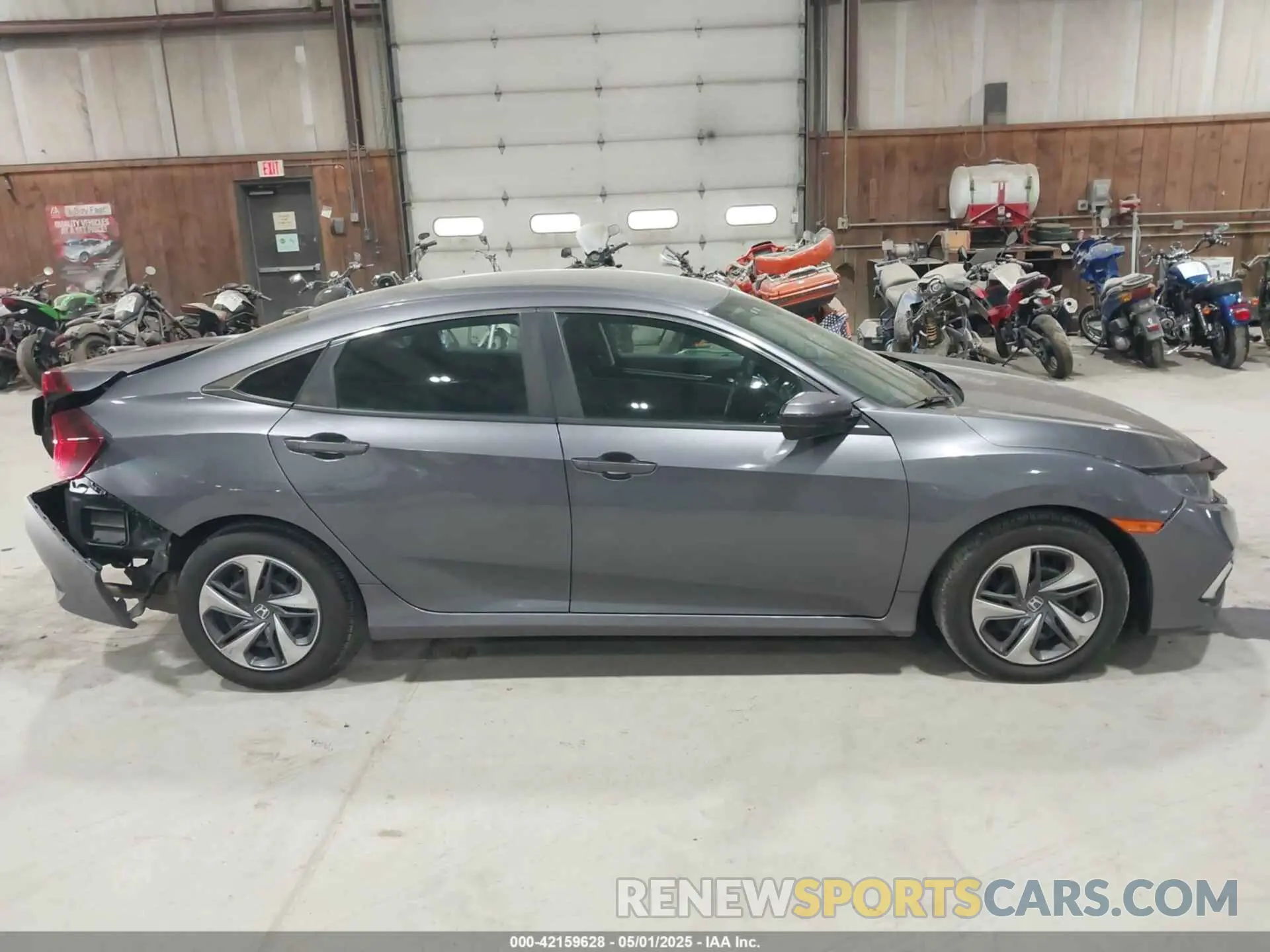 13 fotografías del automóvil dañado 2HGFC2F68LH512583 HONDA CIVIC 2020