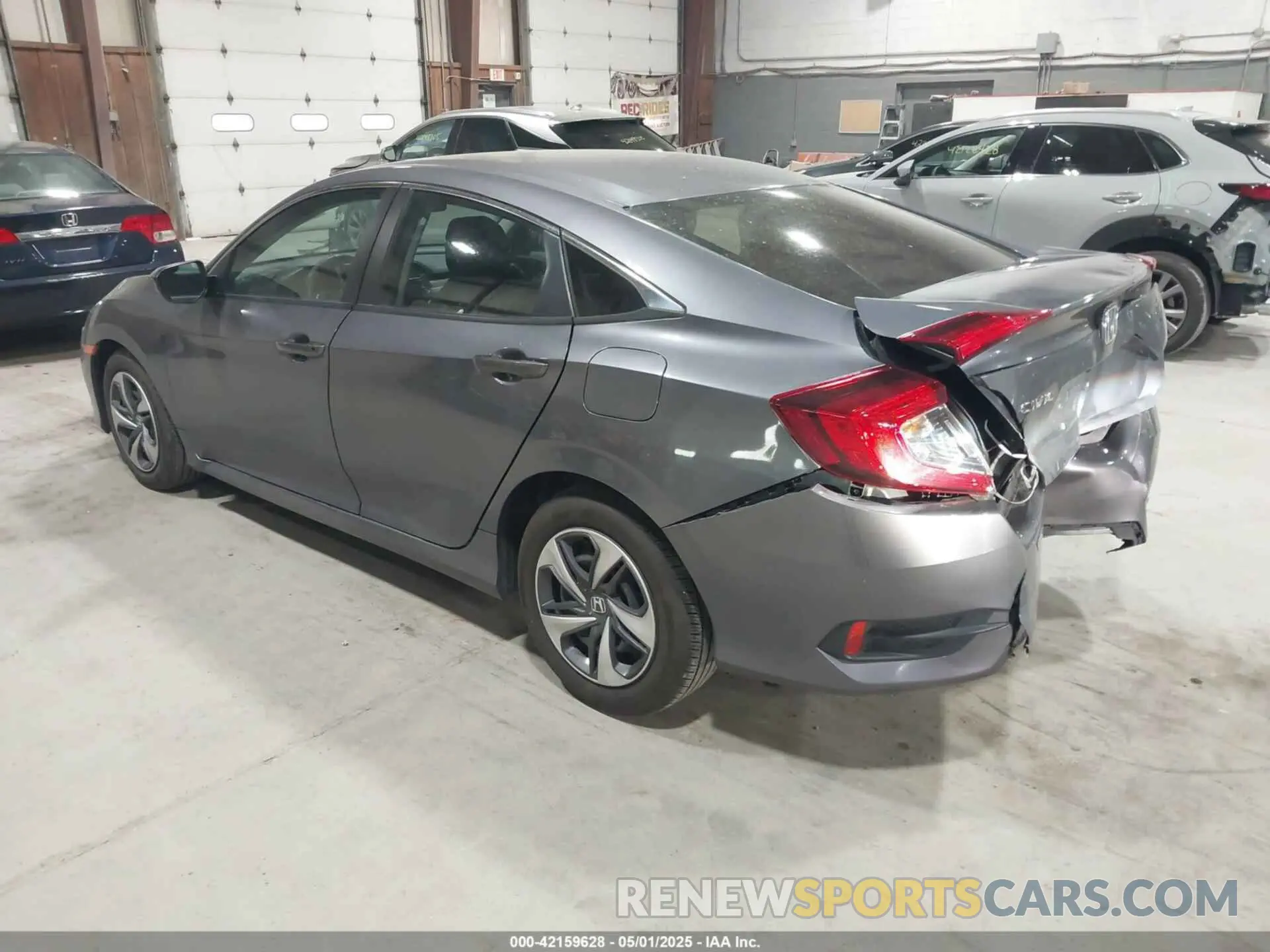 3 fotografías del automóvil dañado 2HGFC2F68LH512583 HONDA CIVIC 2020