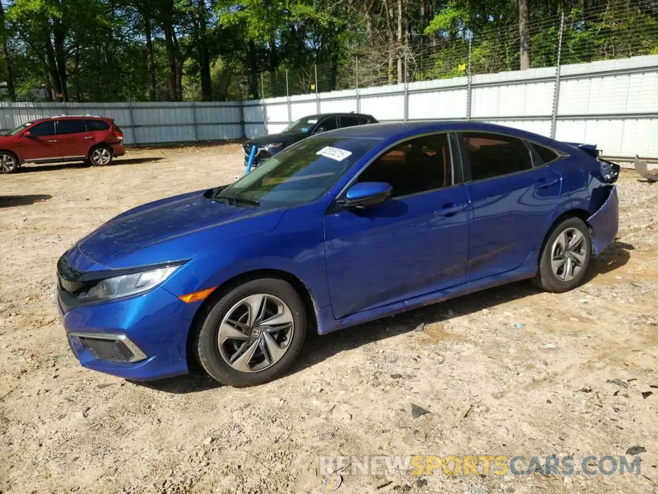 1 fotografías del automóvil dañado 2HGFC2F68LH519324 HONDA CIVIC 2020