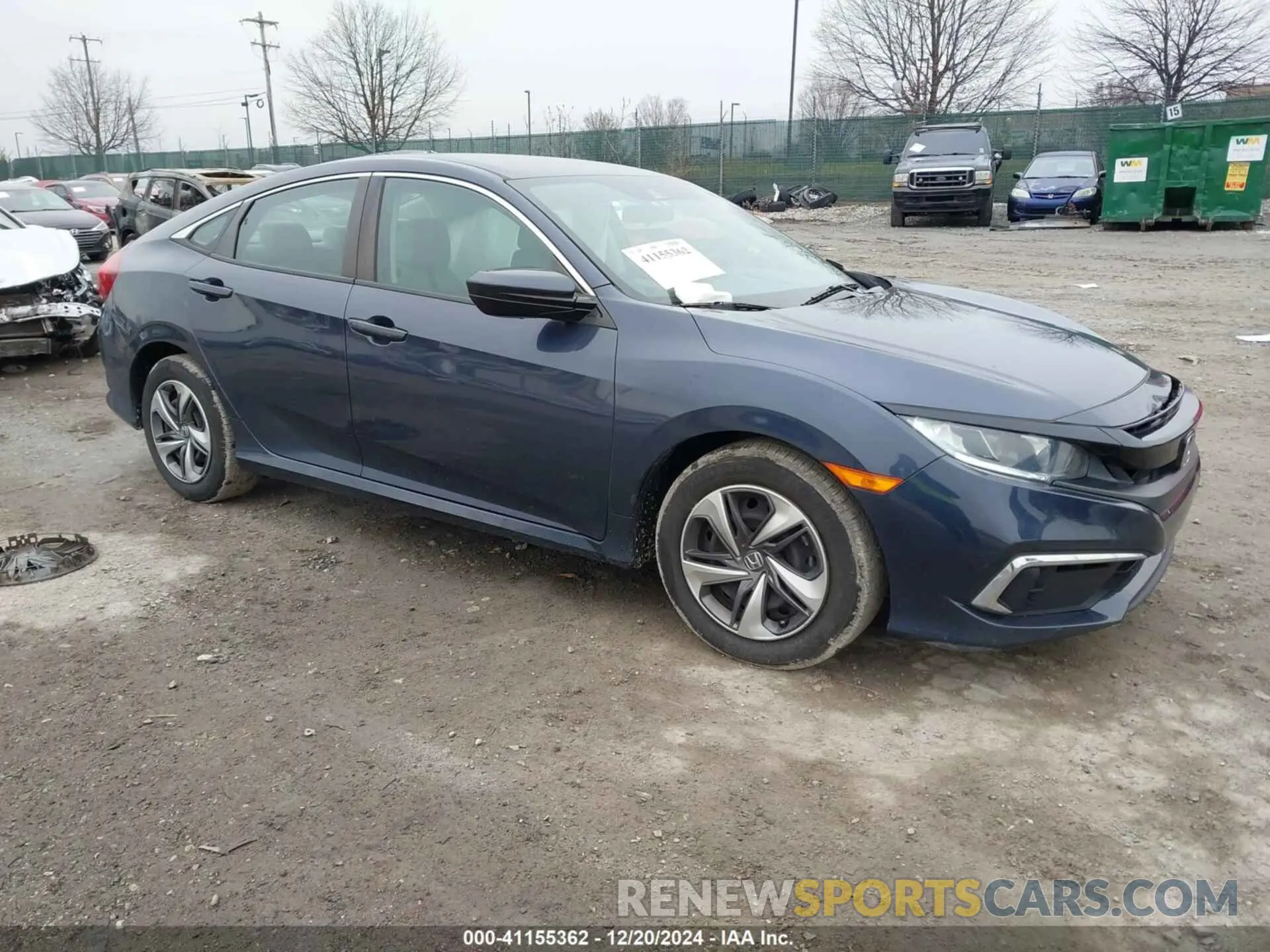 1 fotografías del automóvil dañado 2HGFC2F68LH522305 HONDA CIVIC 2020
