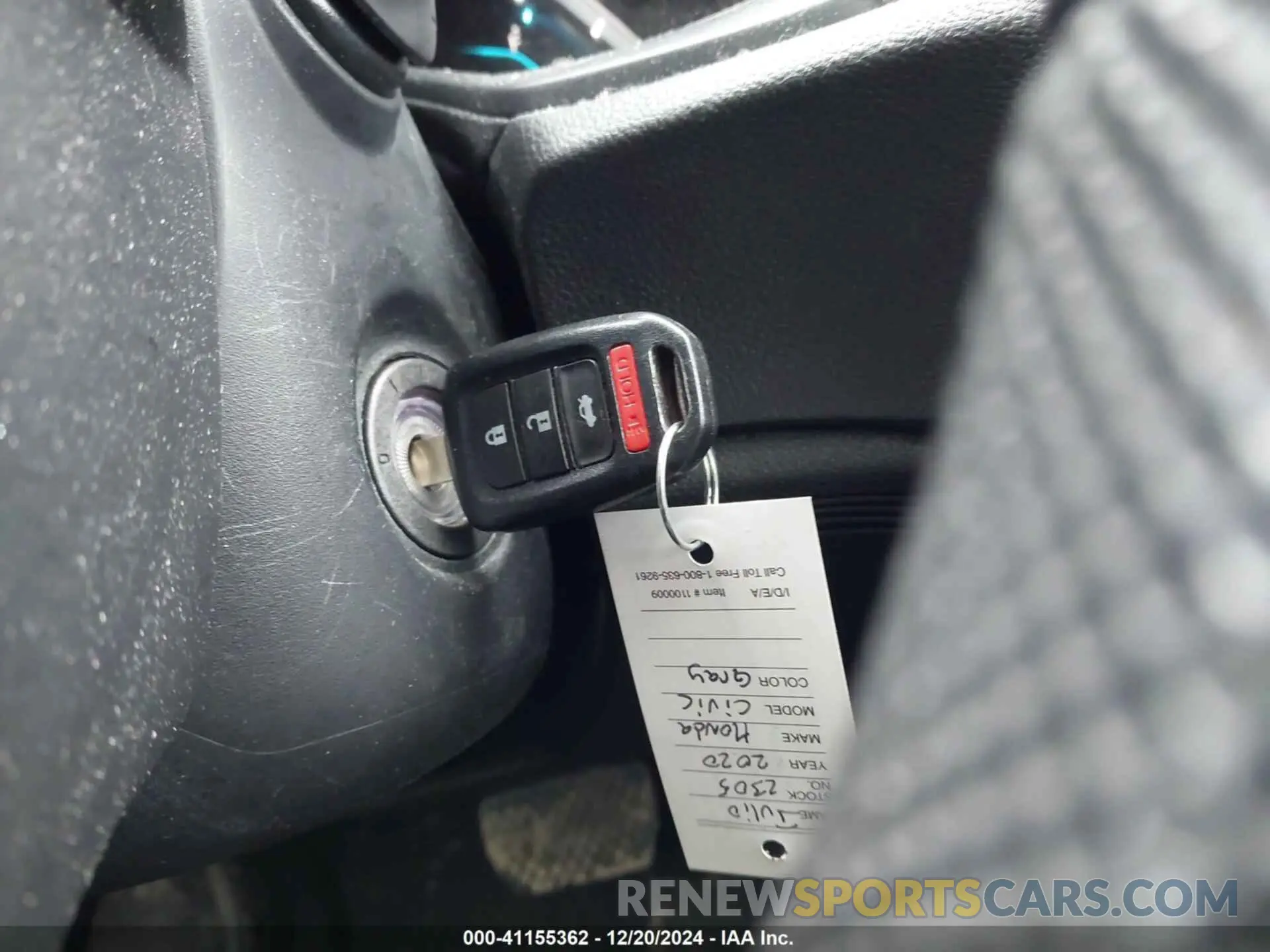 11 fotografías del automóvil dañado 2HGFC2F68LH522305 HONDA CIVIC 2020