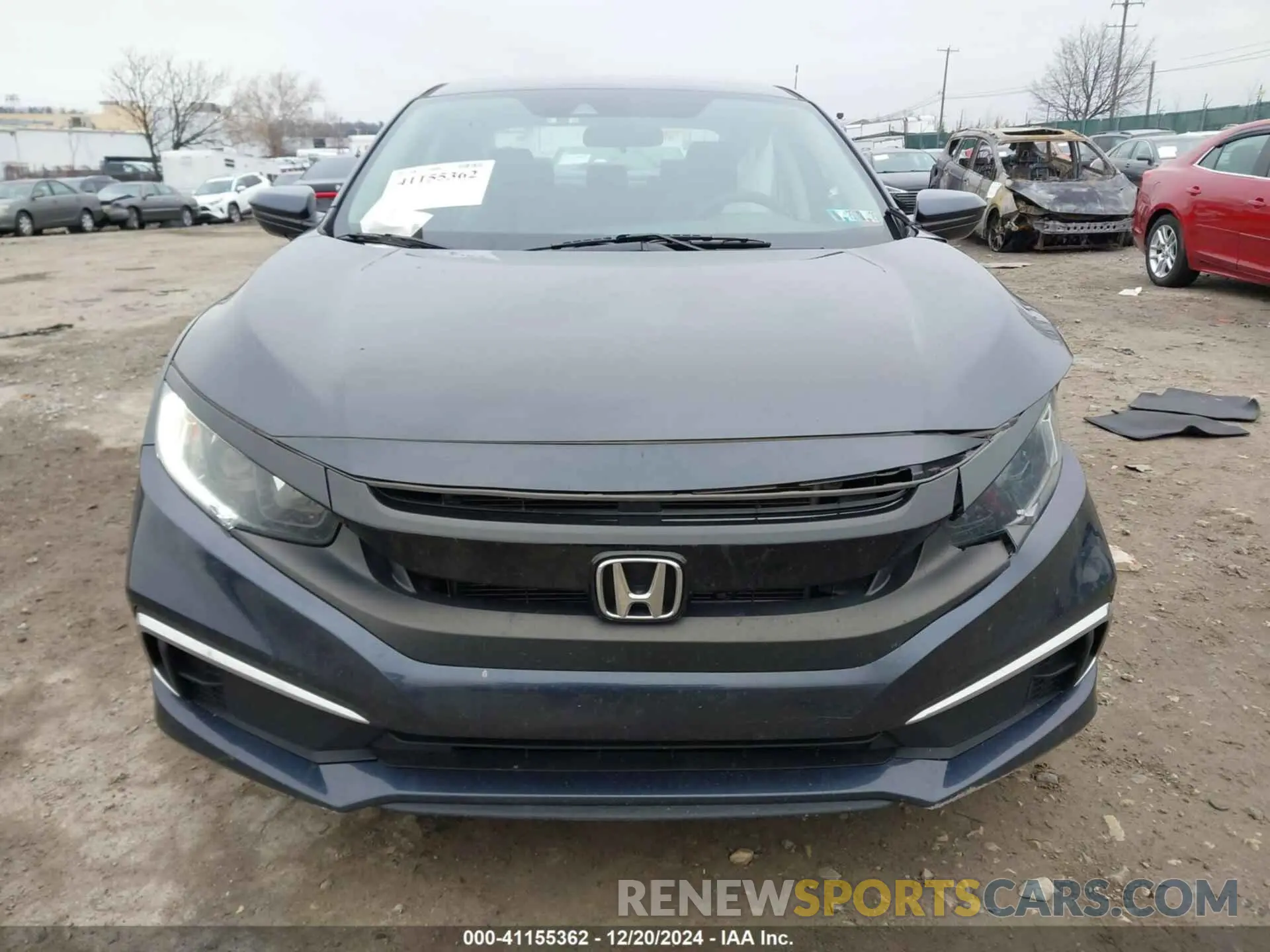 12 fotografías del automóvil dañado 2HGFC2F68LH522305 HONDA CIVIC 2020