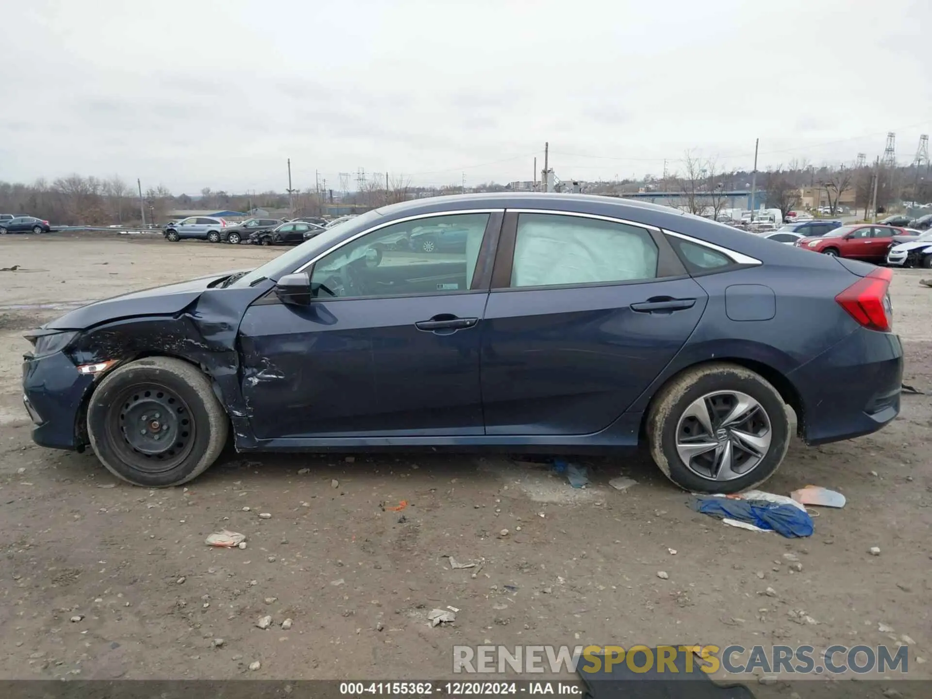 14 fotografías del automóvil dañado 2HGFC2F68LH522305 HONDA CIVIC 2020