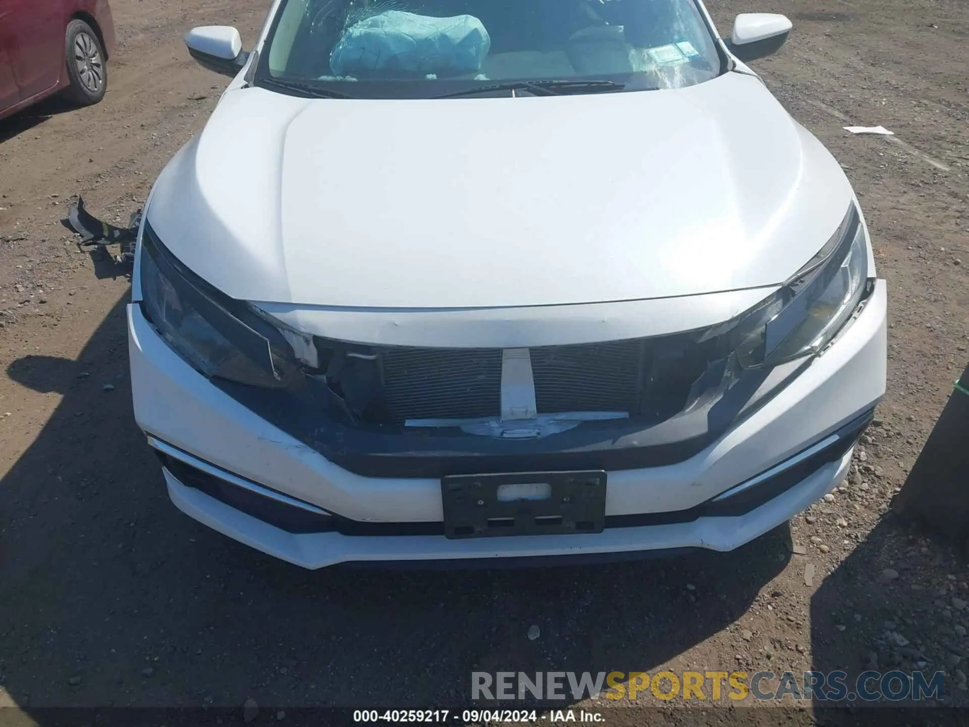 6 fotografías del automóvil dañado 2HGFC2F68LH528718 HONDA CIVIC 2020