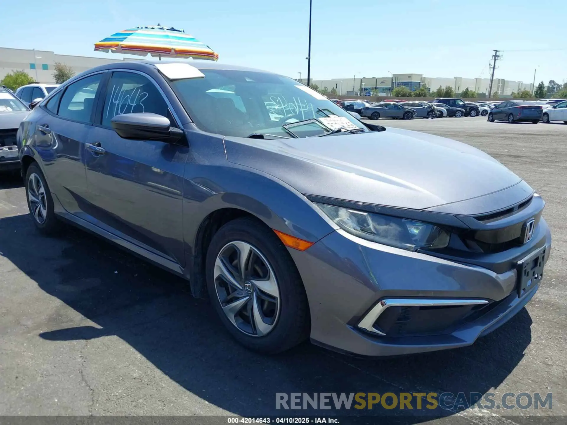 1 fotografías del automóvil dañado 2HGFC2F68LH529688 HONDA CIVIC 2020