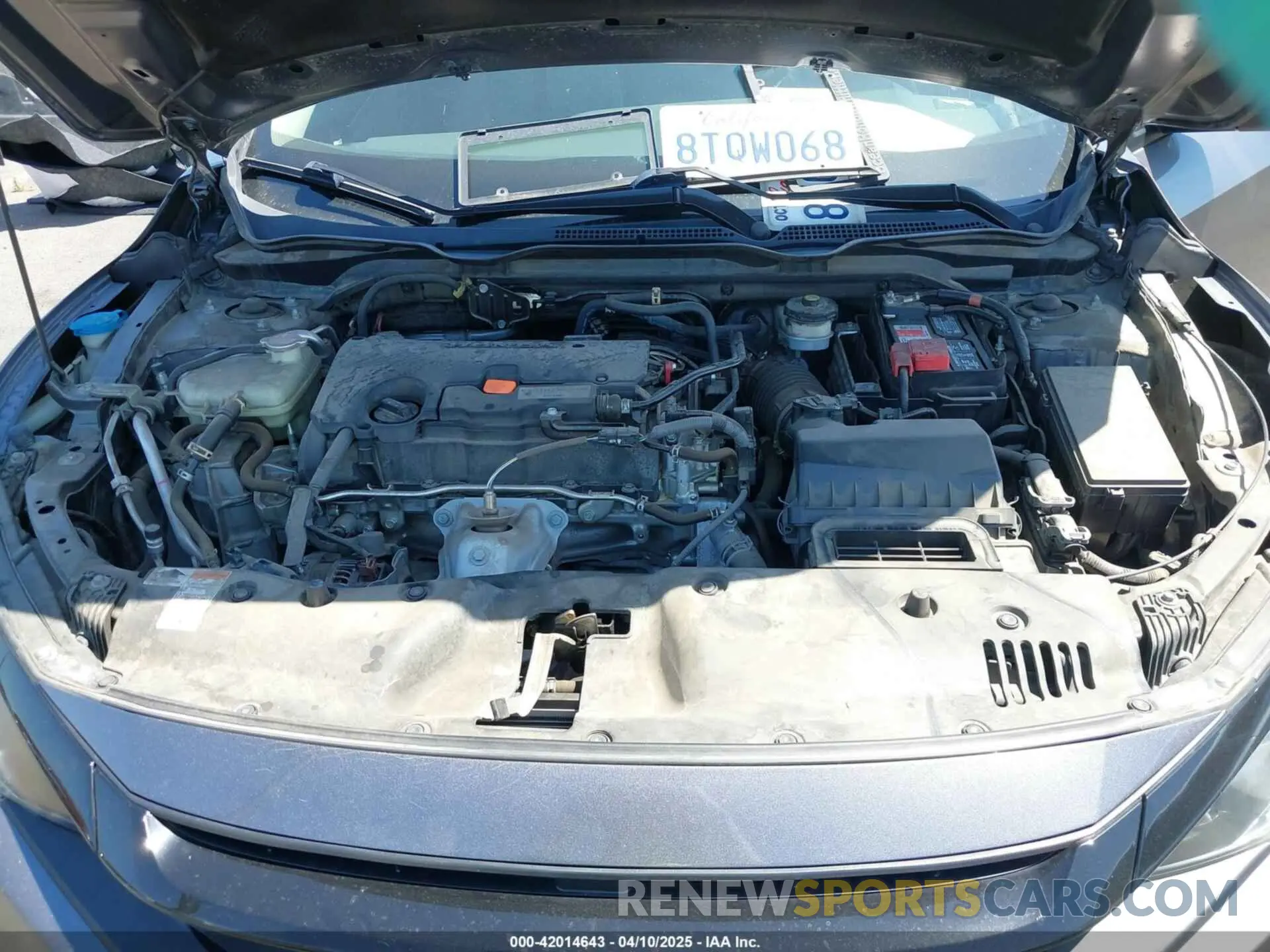 10 fotografías del automóvil dañado 2HGFC2F68LH529688 HONDA CIVIC 2020