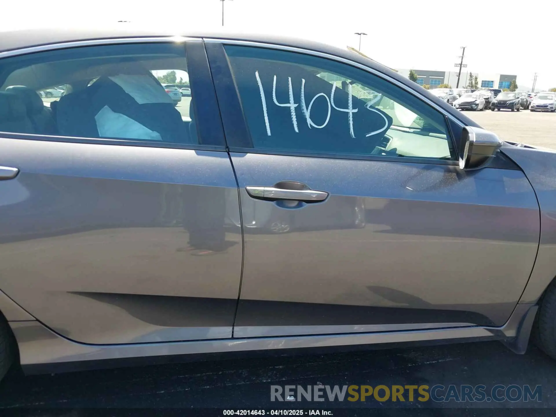 14 fotografías del automóvil dañado 2HGFC2F68LH529688 HONDA CIVIC 2020