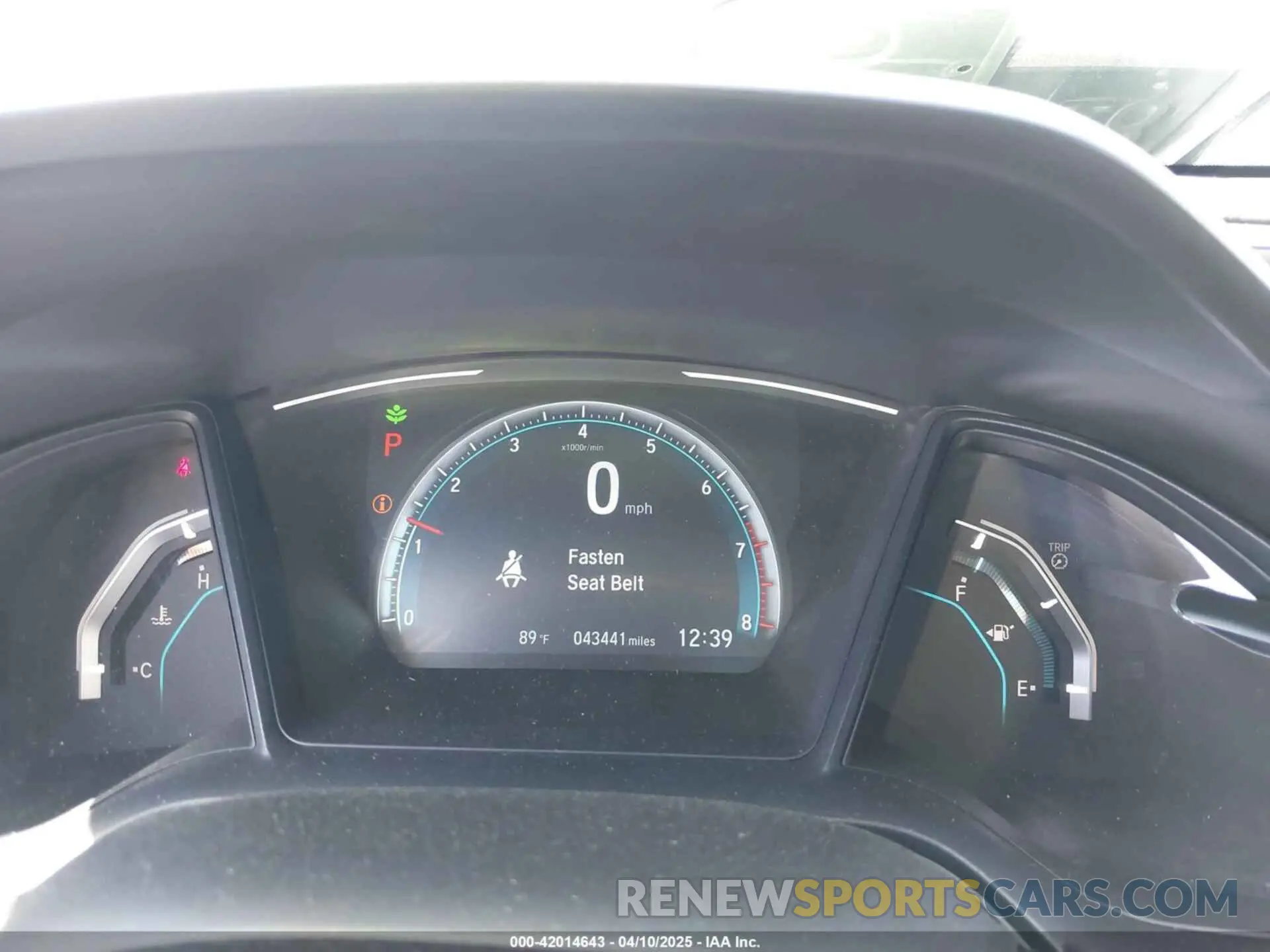7 fotografías del automóvil dañado 2HGFC2F68LH529688 HONDA CIVIC 2020
