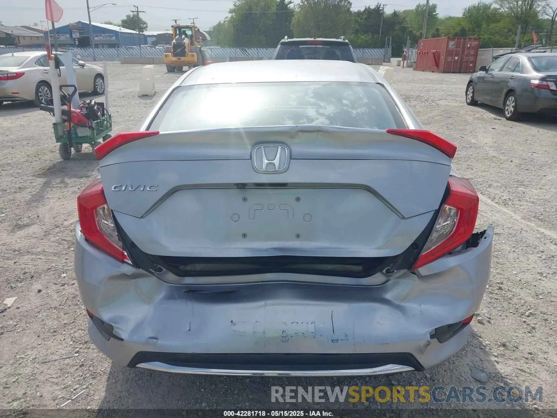 16 fotografías del automóvil dañado 2HGFC2F68LH553201 HONDA CIVIC 2020