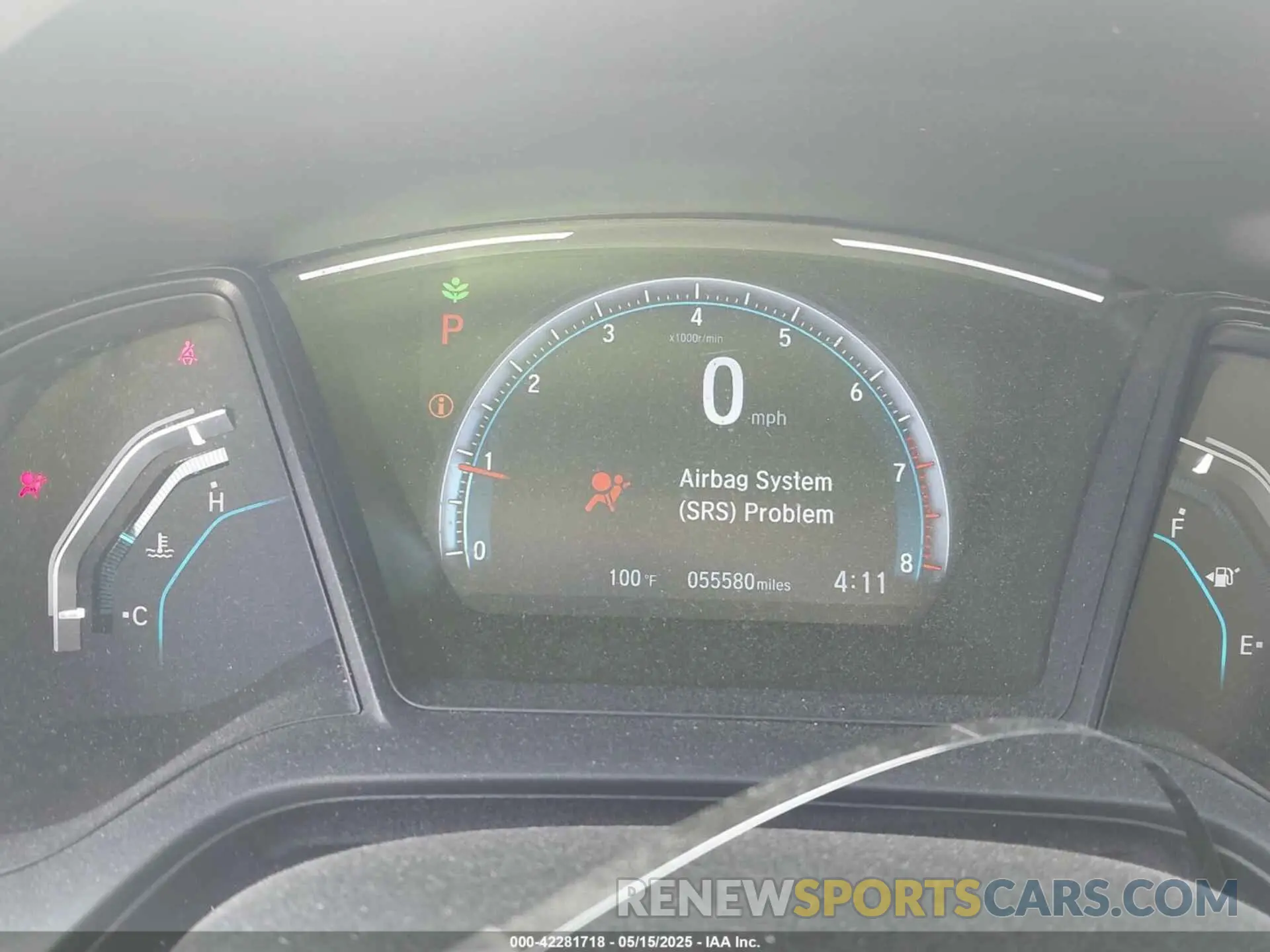 7 fotografías del automóvil dañado 2HGFC2F68LH553201 HONDA CIVIC 2020