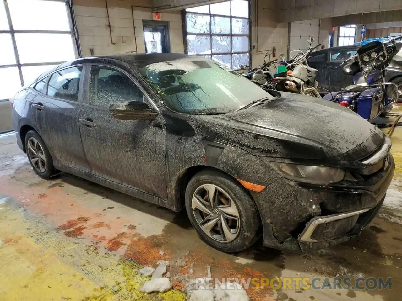 4 fotografías del automóvil dañado 2HGFC2F68LH569656 HONDA CIVIC 2020