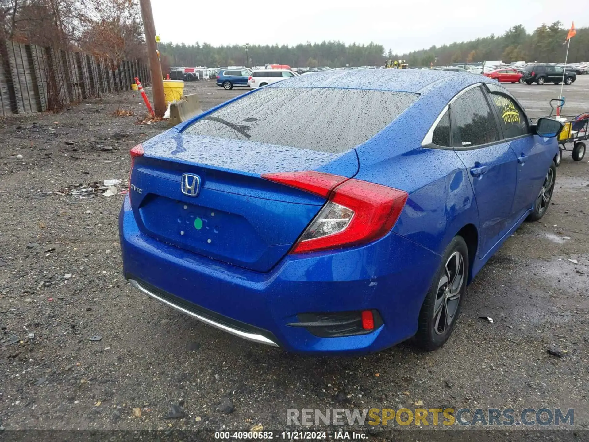 16 fotografías del automóvil dañado 2HGFC2F68LH576333 HONDA CIVIC 2020