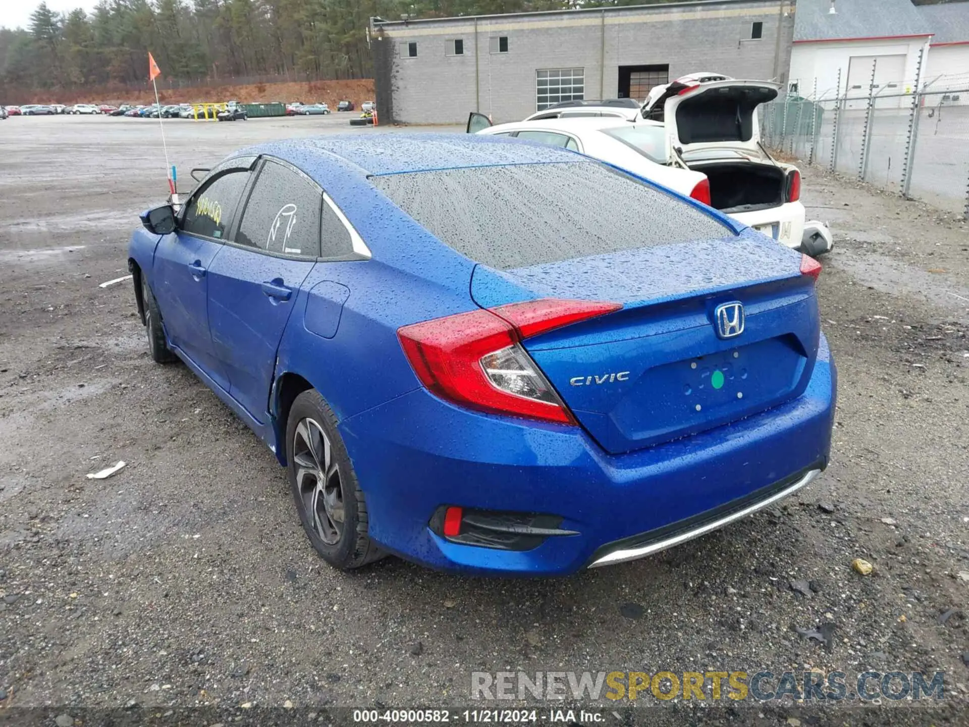 3 fotografías del automóvil dañado 2HGFC2F68LH576333 HONDA CIVIC 2020