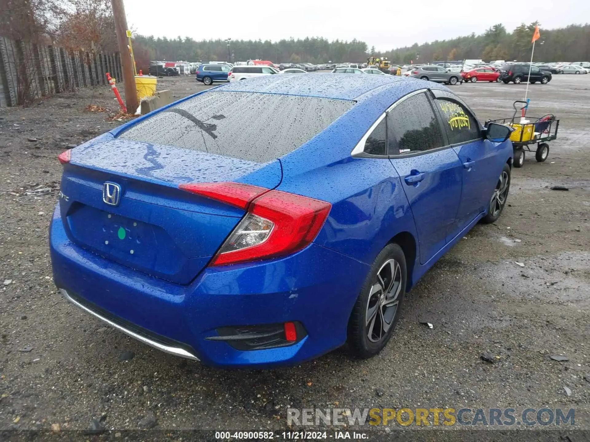 4 fotografías del automóvil dañado 2HGFC2F68LH576333 HONDA CIVIC 2020