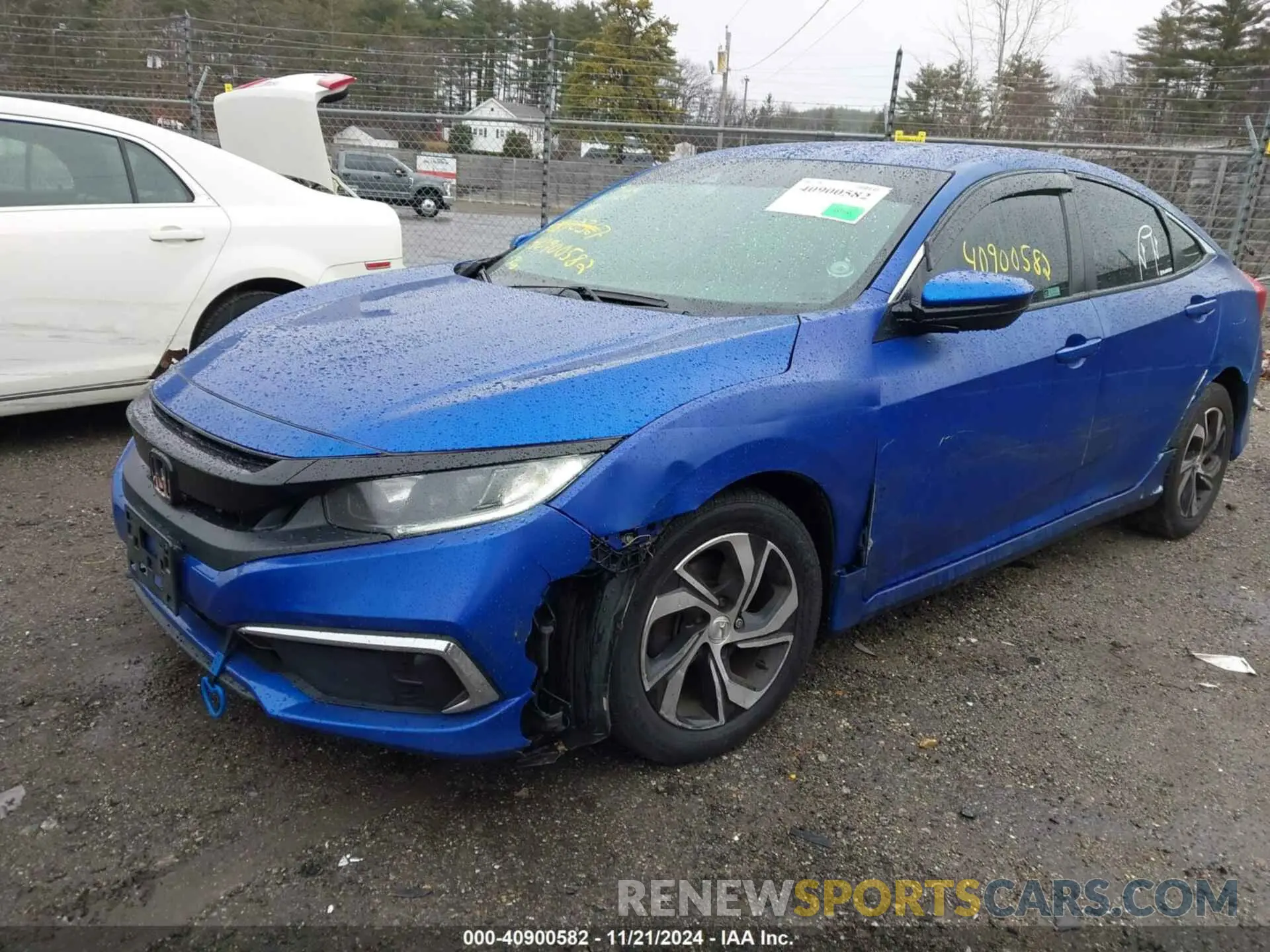 6 fotografías del automóvil dañado 2HGFC2F68LH576333 HONDA CIVIC 2020