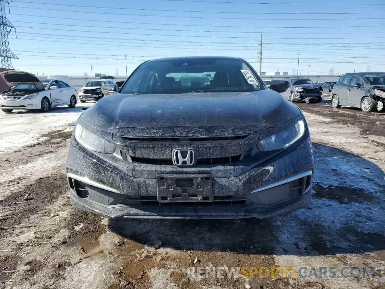 5 fotografías del automóvil dañado 2HGFC2F68LH599854 HONDA CIVIC 2020