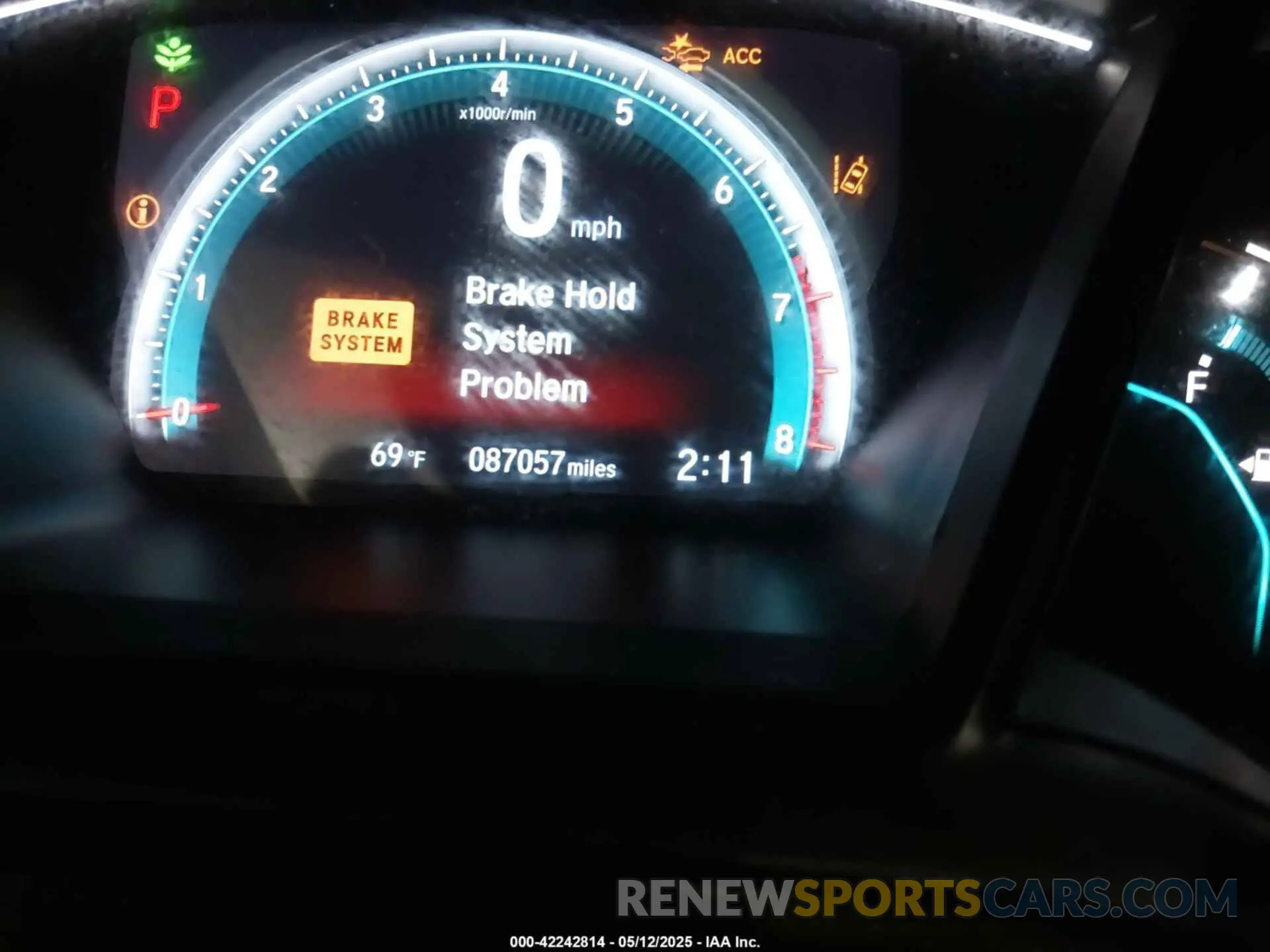 15 fotografías del automóvil dañado 2HGFC2F68LH600470 HONDA CIVIC 2020