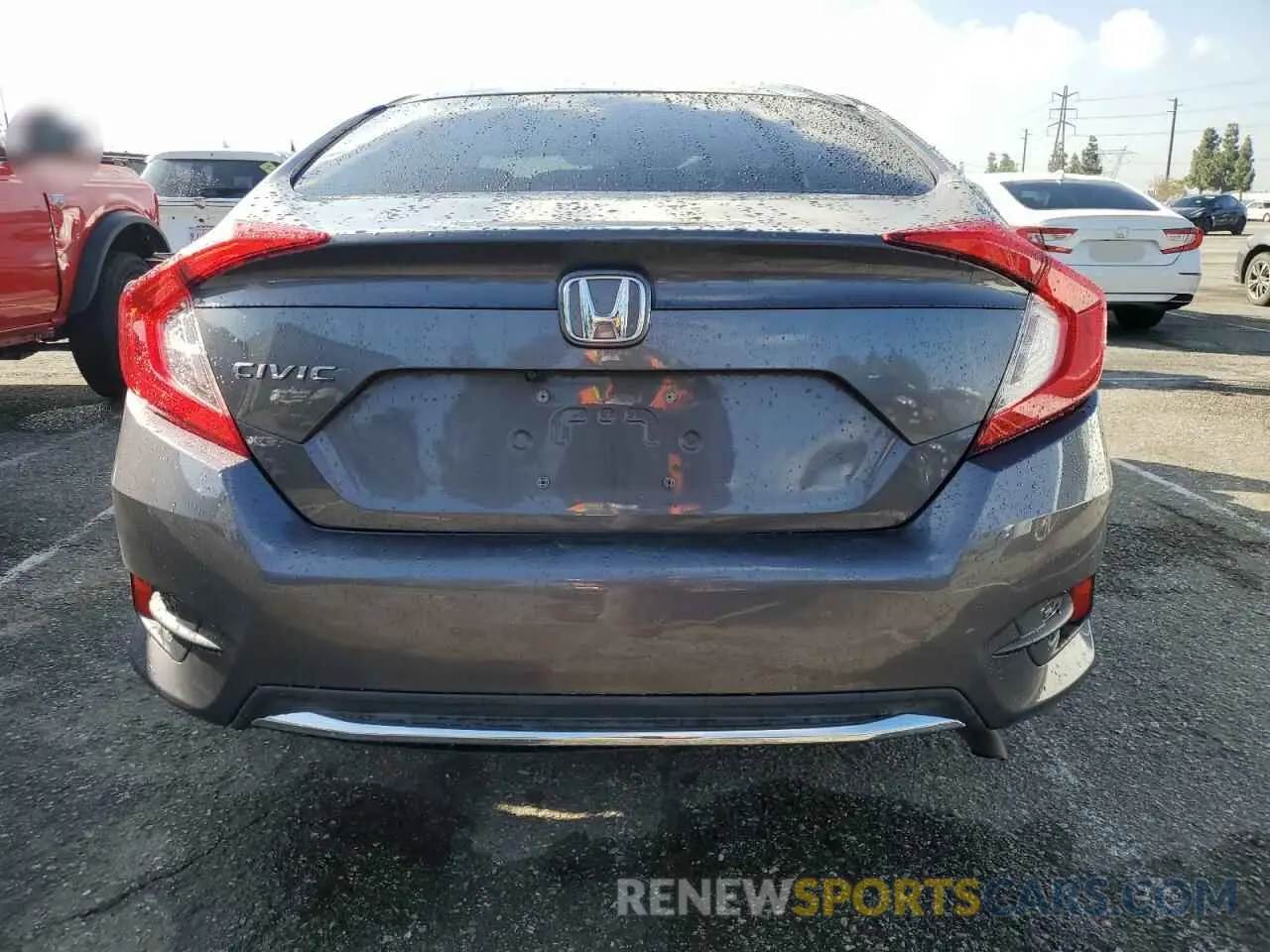 6 fotografías del automóvil dañado 2HGFC2F69LH514083 HONDA CIVIC 2020